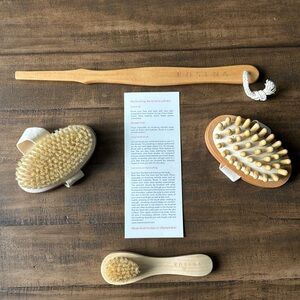 ✨Rosena- Natural Boar Bristle Body Brush Set✨